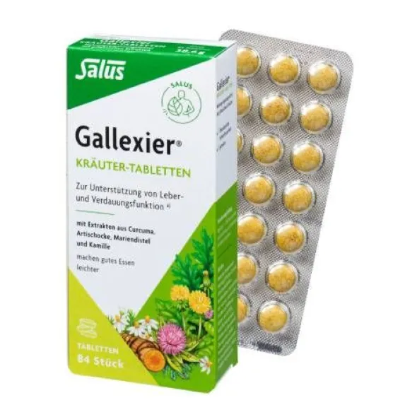 GALLEXIER Kräuter-Tabletten Salus 84 St