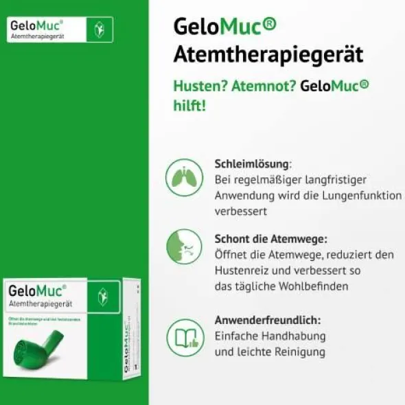 GELOMUC Atemtherapiegerät 1 St