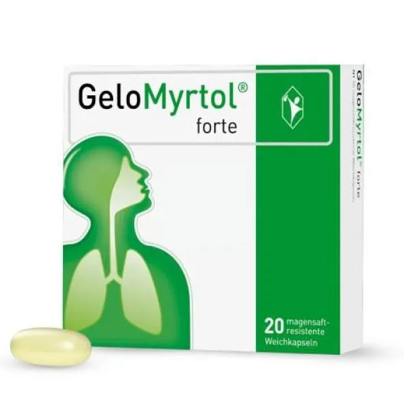 GELOMYRTOL forte magensaftresistente Weichkapseln 20 St