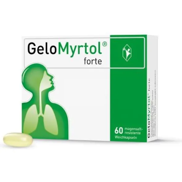 GELOMYRTOL forte magensaftresistente Weichkapseln 60 St