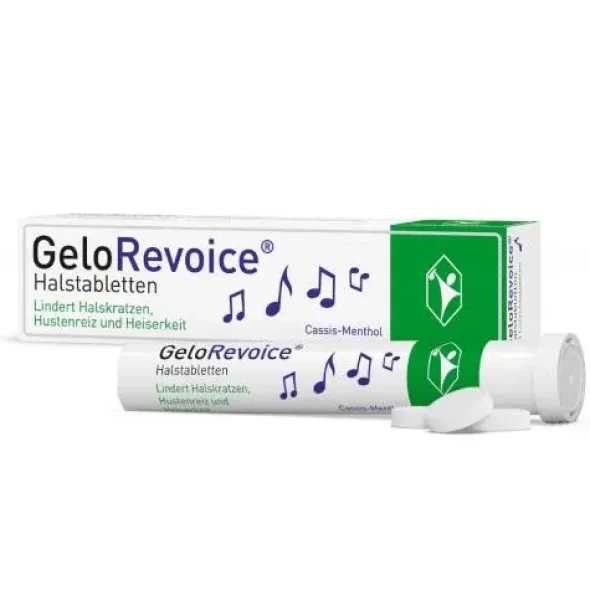 GELOREVOICE Halstabletten Cassis-Menthol Lut.-Tab. 20 St