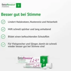 GELOREVOICE Halstabletten Holunderbl.-Mentholfrei 20 St