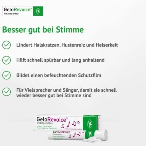 GELOREVOICE Halstabletten Holunderbl.-Mentholfrei 20 St