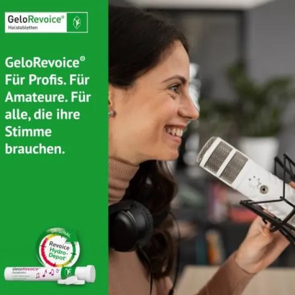 GELOREVOICE Halstabletten Holunderbl.-Mentholfrei 20 St