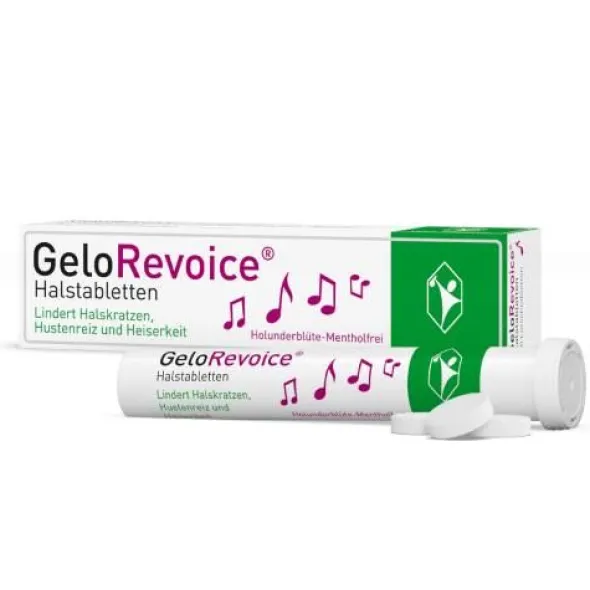 GELOREVOICE Halstabletten Holunderbl.-Mentholfrei 20 St