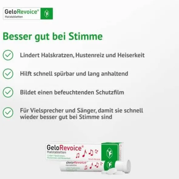 GELOREVOICE Halstabletten Kirsch-Menthol Lut.-Tab. 20 St