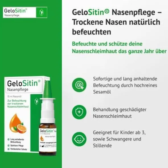 GELOSITIN Nasenpflege Spray 15 ml