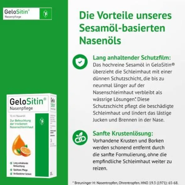 GELOSITIN Nasenpflege Spray 15 ml