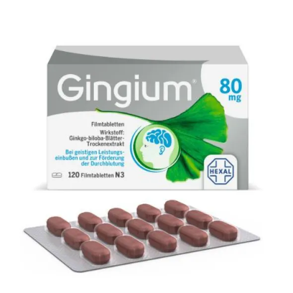 GINGIUM 80 mg Filmtabletten 120 St