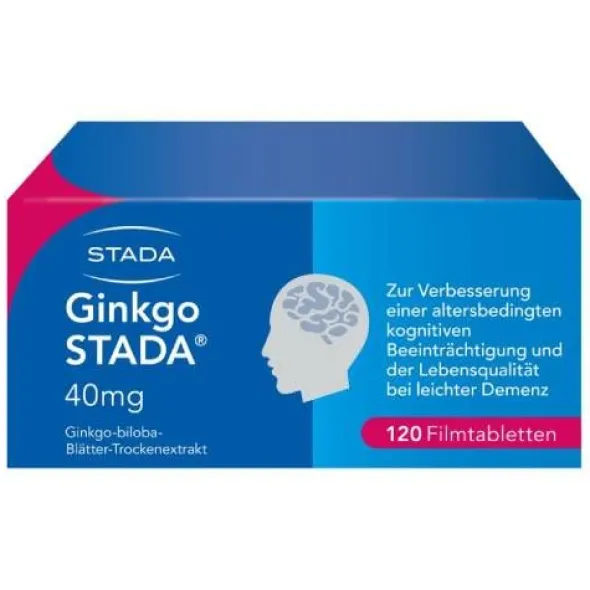 GINKGO STADA 40 mg Filmtabletten 120 St