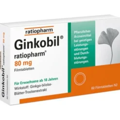 GINKOBIL-ratiopharm 80 mg Filmtabletten 60 St