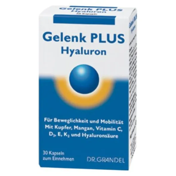GRANDEL Gelenk PLUS Hyaluron Kapseln 30 St