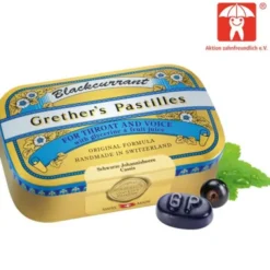 GRETHERS Blackcurrant Gold zh.Past.Dose 110 g