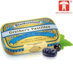 GRETHERS Blackcurrant Gold zh.Past.Dose 60 g