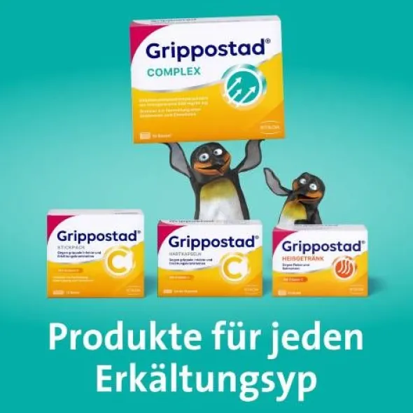 GRIPPOSTAD Complex ASS/Pseudoeph.500/30 mg Orange 10 St