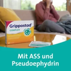 GRIPPOSTAD Complex ASS/Pseudoeph.500/30 mg Orange 20 St