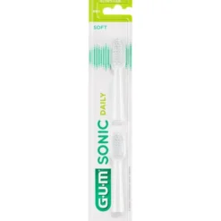 GUM SONIC DAILY Ersatzbürstenköpfe weiß 2 St