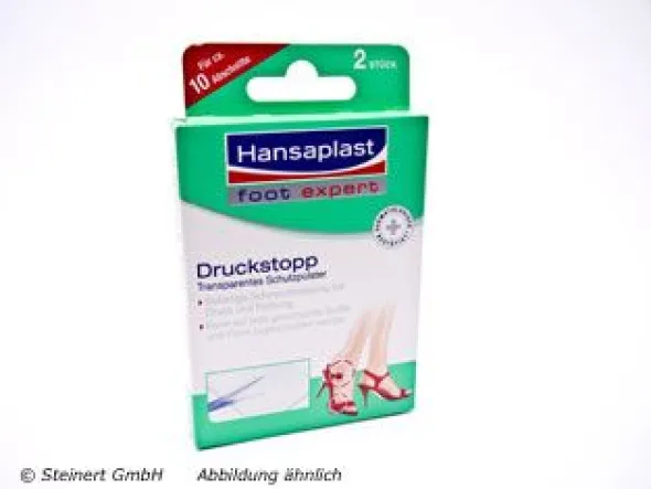 HANSAPLAST Druckstopp transparent.Schutzpolster 2 St