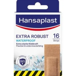 HANSAPLAST extra robust wasserdicht Pflasterstrips 16 St