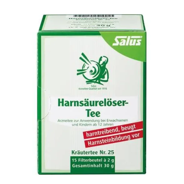 HARNSÄURELÖSER-Tee Kräutertee Nr.25 Salus Fbtl. 15 St