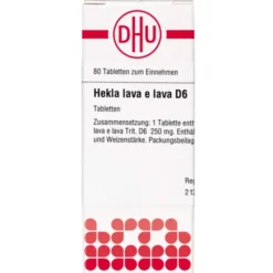HEKLA lava e lava D 6 Tabletten 80 St