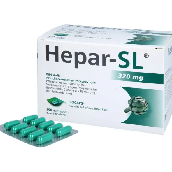HEPAR-SL 320 mg Hartkapseln 200 St