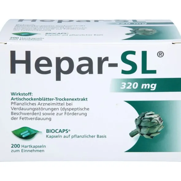 HEPAR-SL 320 mg Hartkapseln 200 St