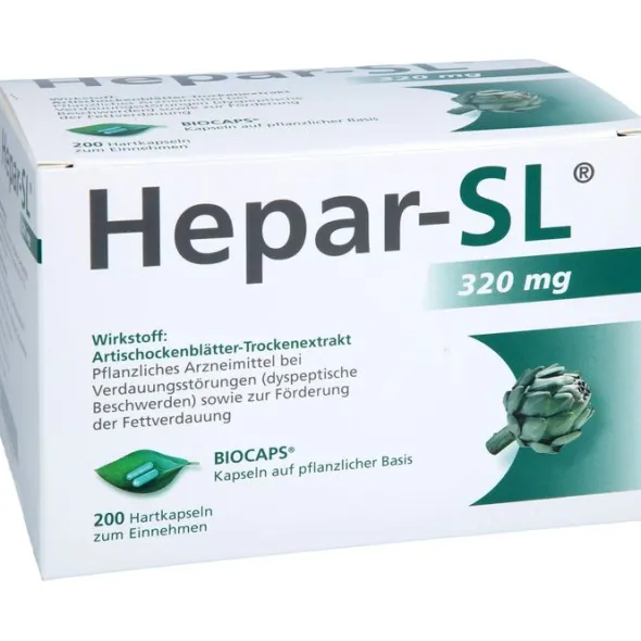HEPAR-SL 320 mg Hartkapseln 200 St