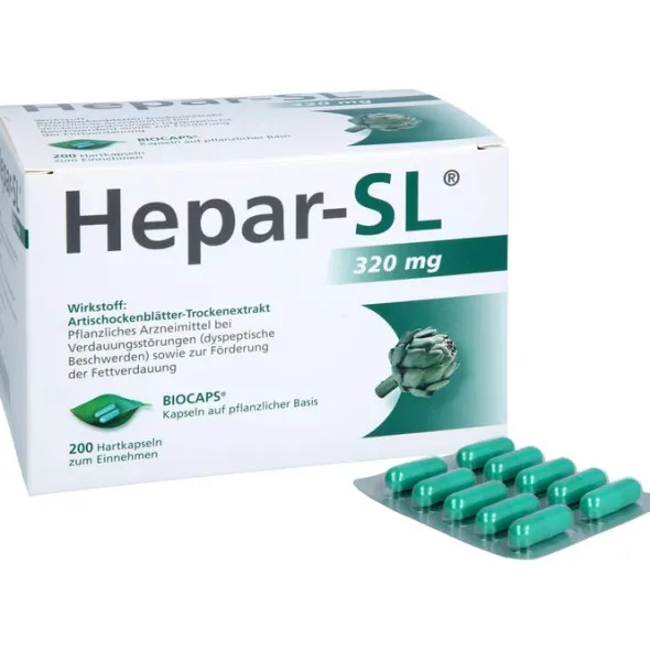 HEPAR-SL 320 mg Hartkapseln 200 St