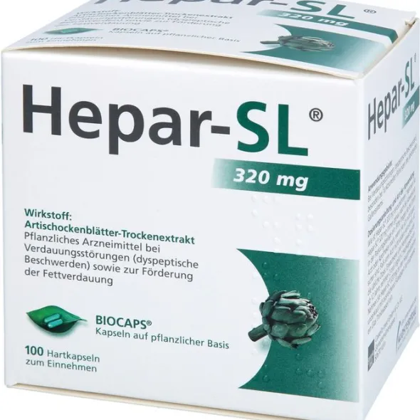 HEPAR-SL 320 mg Hartkapseln 100 St