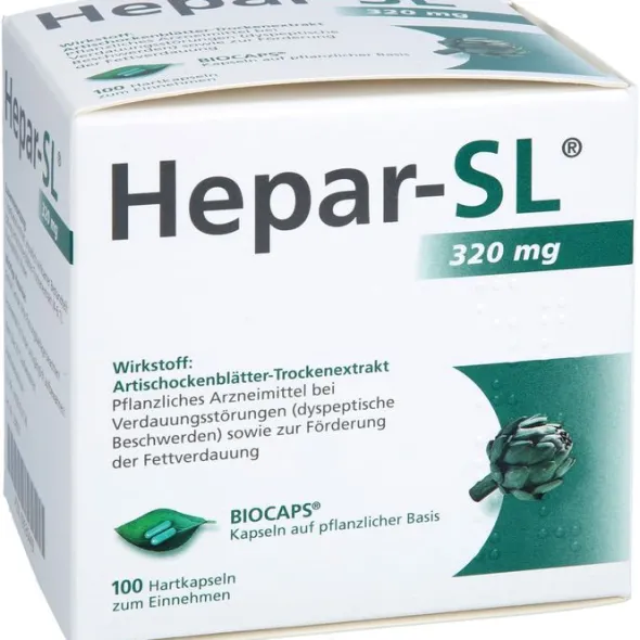 HEPAR-SL 320 mg Hartkapseln 100 St