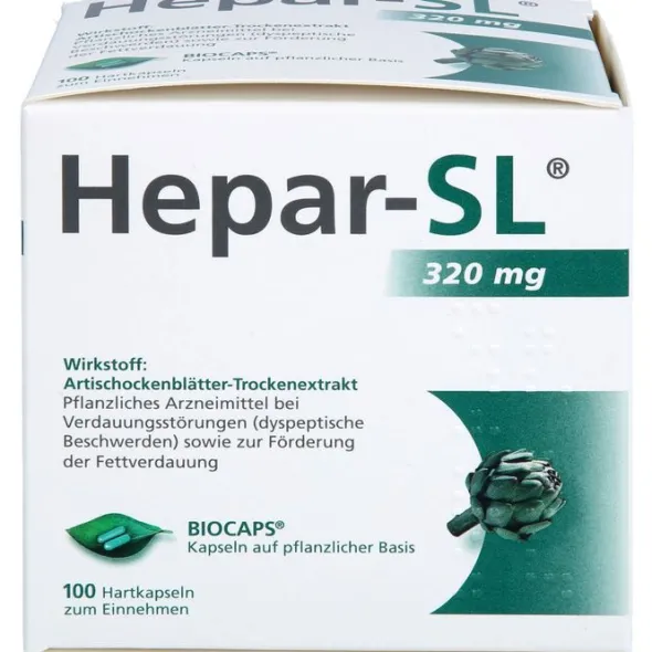 HEPAR-SL 320 mg Hartkapseln 100 St