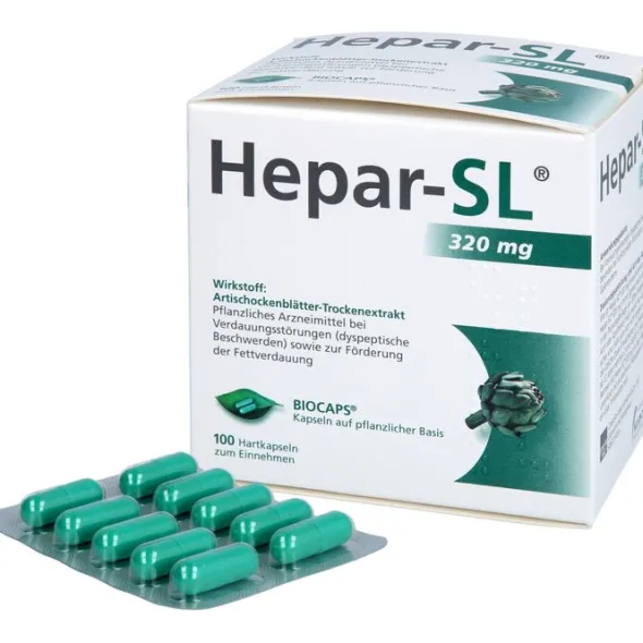 HEPAR-SL 320 mg Hartkapseln 100 St