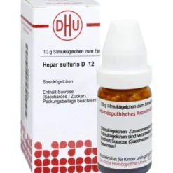HEPAR SULFURIS D 12 Globuli 10 g
