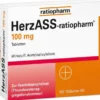 HERZASS-ratiopharm 100 mg Tabletten 100 St