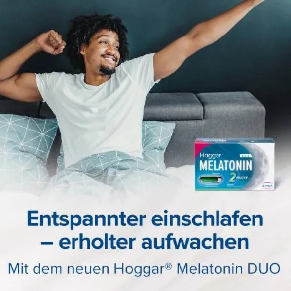 HOGGAR Melatonin DUO Einschlaf-Kapseln 30 St