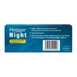 HOGGAR Night 25 mg Schmelztabletten 20 St