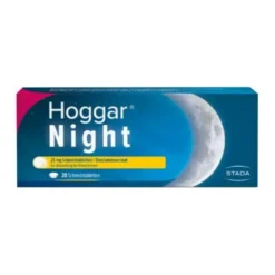 HOGGAR Night 25 mg Schmelztabletten 20 St