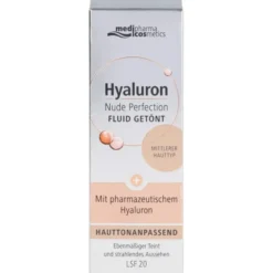 HYALURON NUDE Perfect.Fluid getö.mitt.HT LSF 20 50 ml