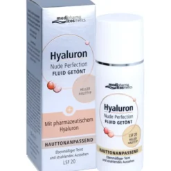 HYALURON NUDE Perfect.Fluid getönt hell.HT LSF 20 50 ml