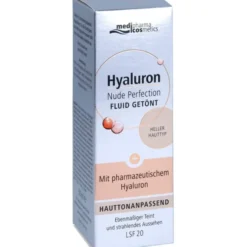 HYALURON NUDE Perfect.Fluid getönt hell.HT LSF 20 50 ml