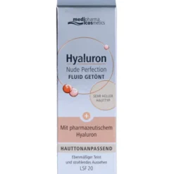 HYALURON NUDE Perfect.Fluid getönt s.hel HT LSF 20 50 ml