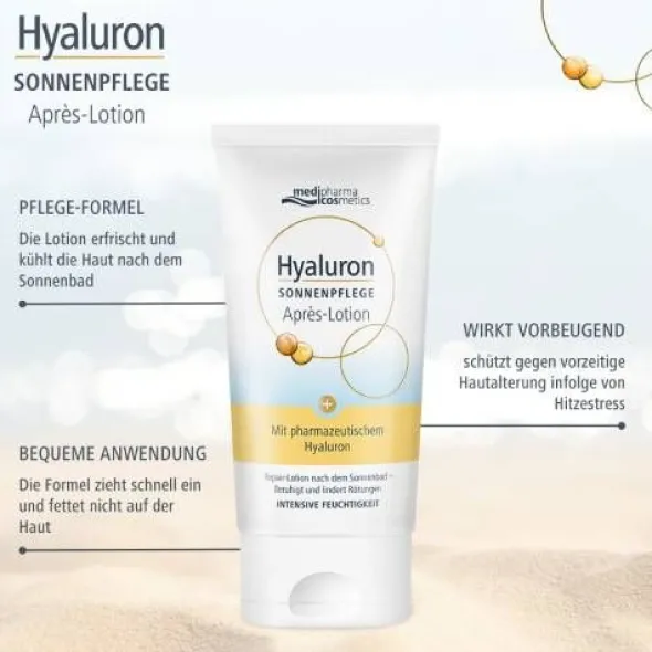 HYALURON SONNENPFLEGE Apres Creme Sun Körper 150 ml