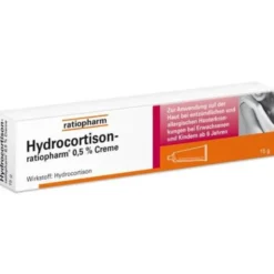 HYDROCORTISON-ratiopharm 0,5% Creme 15 g