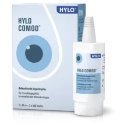HYLO-COMOD Augentropfen 2X10 ml