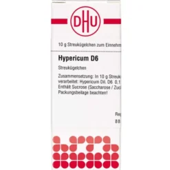 HYPERICUM D 6 Globuli 10 g