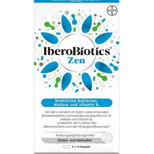 IBEROBIOTICS Zen Kapseln 2X14 St