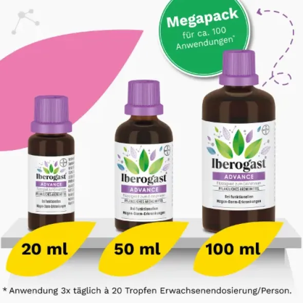 IBEROGAST ADVANCE Flüssigkeit zum Einnehmen 50 ml