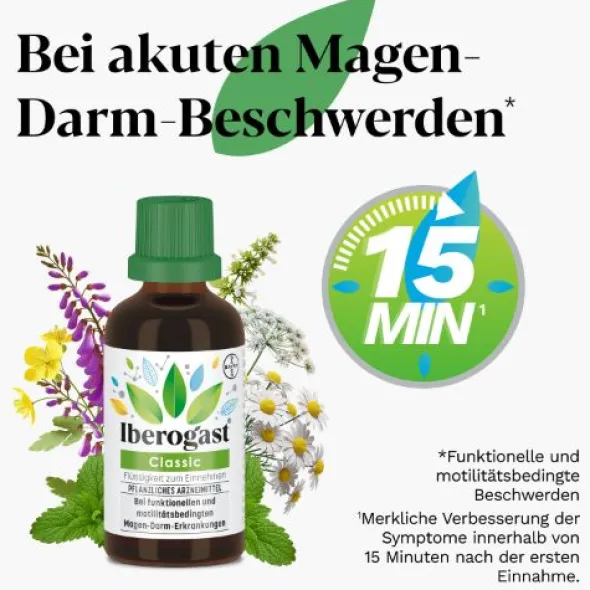 IBEROGAST Classic Flüssigkeit zum Einnehmen 50 ml