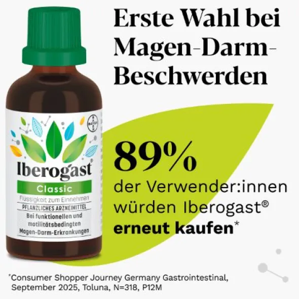 IBEROGAST Classic Flüssigkeit zum Einnehmen 50 ml